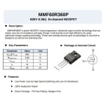 Транзистор MMP60R360P TO-220