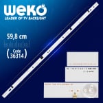 Диодна лента 1 бр/pc MS-L1225 HL-00320A28-0701S-05 A2 6V