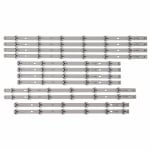 Диодни ленти комплект 12 бр/pcs STRIPS  480DLED_SLIM A B C D