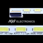 Диодни ленти комплект 2 бр/pcs   6920L-0132C 6922L-0017A 47-V12-EDGE 47LS570SZB