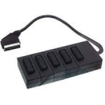 Адаптер SCART/m към пет букси SCART/f