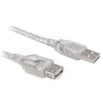 Кабел USB удължител - USB A мъжко - USB A женско 3м