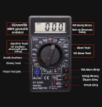 Цифров измервателен уред мултицет DT-830D