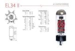 ELECTRON TUBE  EL34WXT