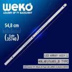 Диоднa лентa 1 бр/pcs LG INNOTEK 17Y 49INCH_A-TYPE LED_ARRAY\nS_REV0.0_160718