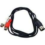 Кабел 5 DIN PLUG 2 RCA F