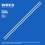 Диодни ленти комплект 2 бр/pcs 42\'\' V6 EDGE FHD-1 REV01.0 - L-TYPE+R-TYPE