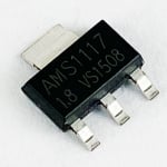 Интегрална схема LD1117AS18TR 1.8V SOT-223