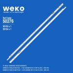 Диодни ленти комплект 2 бр/pcs 50NNB 2D-7032LED-MCPC-L/R V1GE-500SMA/B