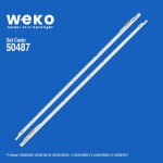 Диодни ленти комплект 2 бр/pcs 55NNB 3D-7032LED-MCPCB V2GE-550SMA/B-R2