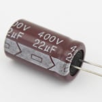 Кондензатор електр.22MF 400V  105\'C