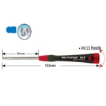 Прецизна шестостенна метрична отвертка 2.5 x 50 mm 637470