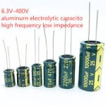 Кондензатор електр.220MF 35V 105\'C