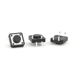 Бутон 4P 12x12 h5mm  пъпка 2mm SW M101