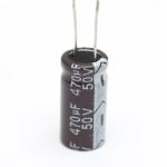 Кондензатор електр.470MF50V  105\'C LOW ESR