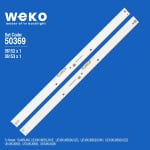 Диодни ленти комплект 2 бр/pcs   BN96-39678A BN96-39679A 6 PINS