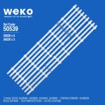 Диодни ленти комплект 9pcs/бр.55\" UHD DRT A/B-TYPE REV01