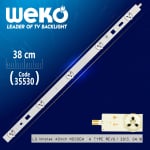 Диодни ленти комплект 10 бр/pcs 40inch WXGA NDSOM WA/WB  original