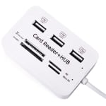 Четец за карти хъб + 4 слота за четец на карти PM-6052