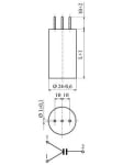 Кондензатор филтър 1uF/500V 4A