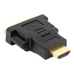 ПРЕХОД ADAPTER HDMI MALE TO DVI 24+1  FEMALE