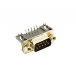 Съединители  DB9PM PCB 90