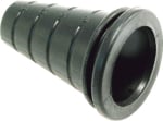 ODU-12312 Strain relief; PVC; black; Panel thick: max.1.6mm; Øcable: 8÷17mm