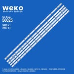 Диодни ленти комплект 5 бр/pcs 400DLED_SLIM_REV01 A&C-Type