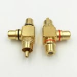 Букса RCA гнездо - 2XRCA щепсел