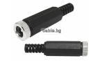 Гнездо за захранване 5.5*2.5mm. за кабел