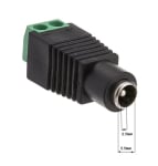 БУКСА ЖЕНСКА 2.5mm/5.5mm l=9mm
