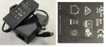 Зарядно захранване за устройства 220V-12V 5A букса 4 pin