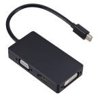 DisplayPort към HDMI DVI VGA адаптер