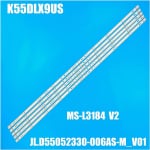 Диодни ленти комплект 5 бр/pcs MS-L3184 V2 SJ.CX.D5500802-2835KS-M