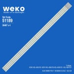 Диодни ленти комплект 4 бр/pc  SLED090907 REV1 AE4060B RUNTK4335TP
