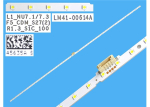 Диодни ленти комплект 2 бр/pcs AOT_65_NU7100F BN96-45635A