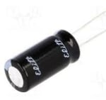 Кондензатор електр.10MF 400V  105\'C