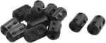 FLF-60B Ferrite: two-piece; on round cable; Ø: 6mm; 60Ω; A: 18.5mm; B: 14mm