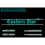 Диодни ленти комплект 2 бр/pcs 60\" V16 ART3 2484 2485 REV07  L/R-TYPE