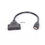 Разклонител  HDMI-2xHDMI FEMALE