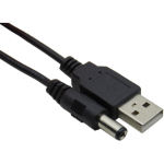 Кабел  USB AM TO 5.5X2.1mm