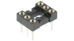 Цокъл IC Socket DIP 6 PIN 2.54 mm