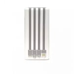 Преносимо зарядно с вградени кабели - 20,000MAH