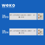 Диодни ленти комплект 4 бр/pcs CF430012AE30-0801+RF-CF430012BE30-0801