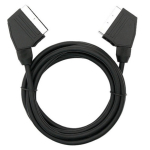 Кабел в кутия черен Scart- Scart 2.5m