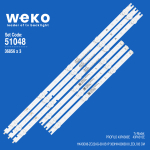 Диодни ленти комплект 3 бр/pcs 06-43F6-3X8-852X18-170903