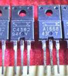 Транзистор 2SA1668/2SC4382 pair TO-220F