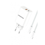 Адаптер ADAPTER USB 45W  PD25W+QC3.0A SuperF+CABLE TYPE-C
