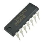 Интегрална схема  TC4081 HCF4081BE DIP-14