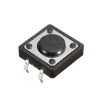 Бутон 4P 12x12 h3.5mm  пъпка 0mm